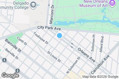 Map image of the property - 709 N Murat St