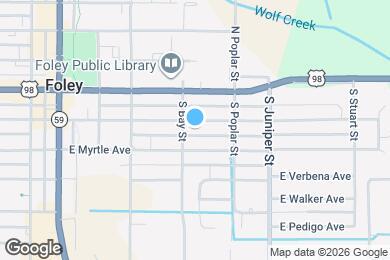 Map image of the property - 402 E Orange Ave