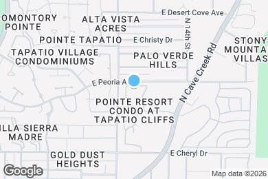 Map image of the property - 10410 N Cave Creek Rd