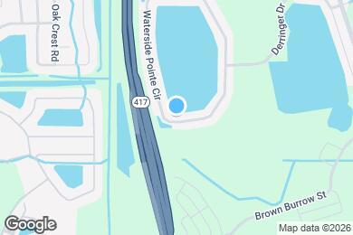 Map image of the property - 4876 Waterside Pointe Cir