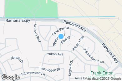 Map image of the property - 3890 Bluff St