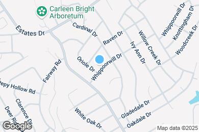 Map image of the property - 8919 Whippoorwill Dr