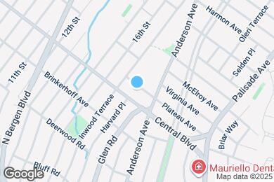 Map image of the property - 424 Plateau Ave