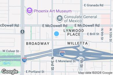 Map image of the property - 1401 N 3rd St