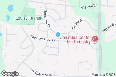 Map image of the property - 4701 Rainbow Trout Dr