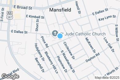 Map image of the property - 611 Stell Ave