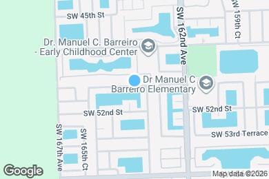 Map image of the property - 16362 SW 50th Terrace