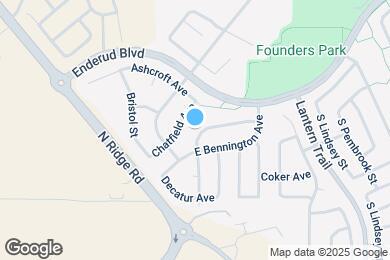 Map image of the property - 4393 E Andover Ave