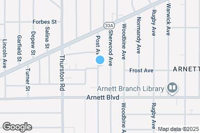 Map image of the property - 104 Post Ave