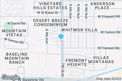 Map image of the property - 7057 S 7th Ln