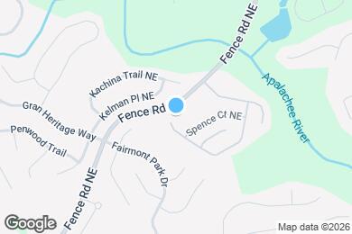 Map image of the property - 2600 Austin Ridge Dr NE