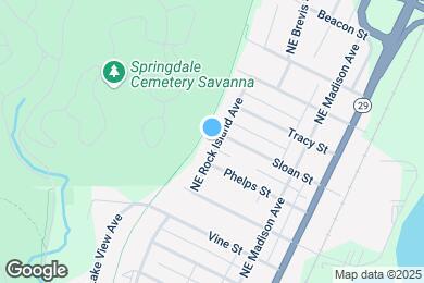 Map image of the property - 915 NE Rock Island Ave