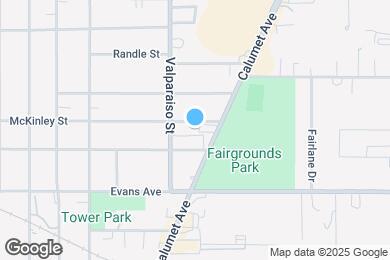 Map image of the property - 410 McKinley St