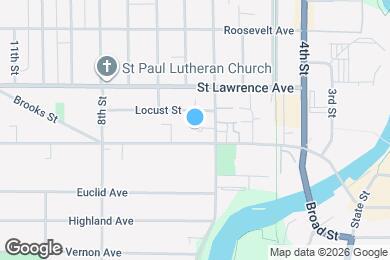 Map image of the property - Grand Avenue Apartments