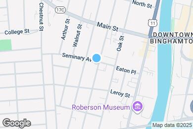 Map image of the property - 11 Seminary Ave