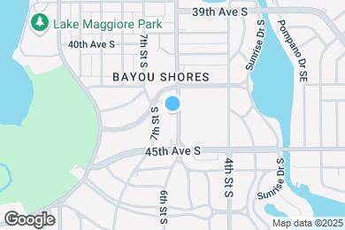 Map image of the property - Bayou Court Apartments