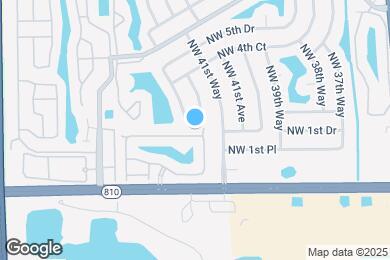 Map image of the property - 4231 NW 1st Dr