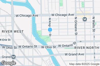 Map image of the property - 668 N Kingsbury St