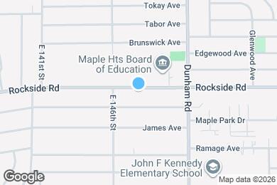 Map image of the property - 14804 Rockside Rd