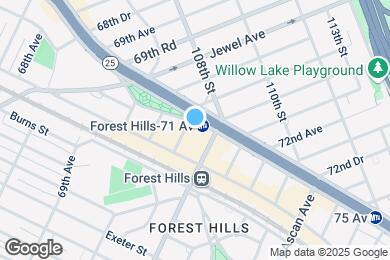 Map image of the property - 10740 Queens Blvd