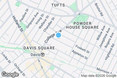 Map image of the property - 24 Hall Ave