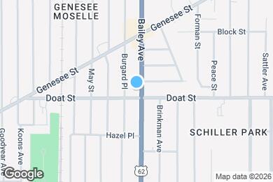 Map image of the property - 2042 Bailey Ave