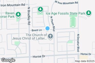 Map image of the property - 8562 N Golden Idol Ct