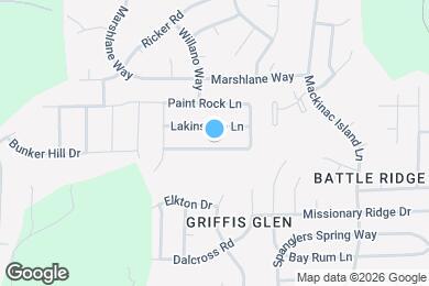 Map image of the property - 7028 Paint Rock Ln