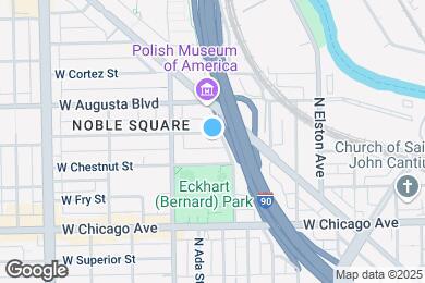 Map image of the property - 1333 W Walton St