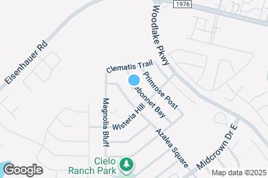 Map image of the property - 7435 Bluebonnet Bay