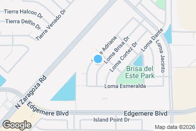 Map image of the property - 3745 Loma Brisa Dr
