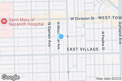 Map image of the property - 1049 N Winchester Ave