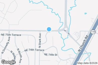 Map image of the property - 7531 N Kentucky Ave