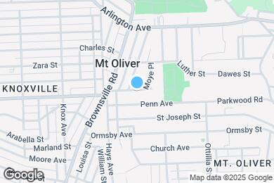 Map image of the property - 134 Sherman St