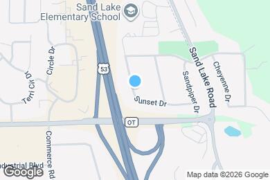Map image of the property - N5642 Sunset Dr