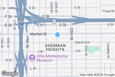 Map image of the property - 517 24th St