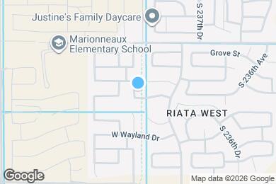 Map image of the property - 5477 S 239th Dr