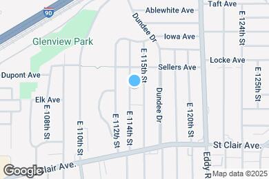 Map image of the property - 491 E 114th St
