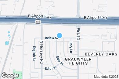 Map image of the property - 1106 Belew St