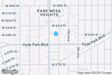 Map image of the property - 6409 11th Ave