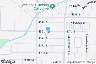 Map image of the property - 1338 E 7th St