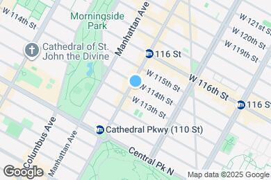 Map image of the property - 2098 Frederick Douglass Blvd