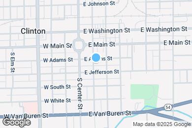 Map image of the property - 206 S Monroe St
