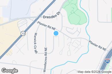 Map image of the property - 2474 Warwick Cir NE