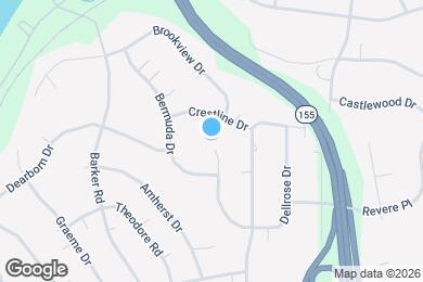 Map image of the property - 100 Dellrose Dr