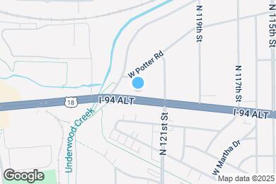 Map image of the property - 12216 W Bluemound Rd