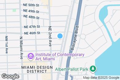 Map image of the property - 260 NE 45th St
