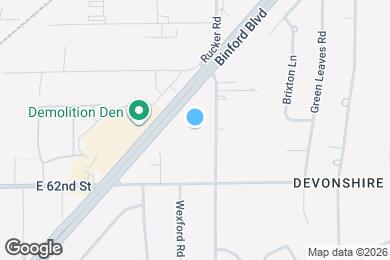 Map image of the property - 6302 Rucker Rd