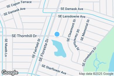 Map image of the property - 832 SE Thornhill Dr