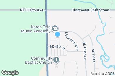 Map image of the property - 174 NE 49th St